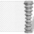 Clôture de liaison de chaîne de fil de fil de sécurité en PVC en PVC